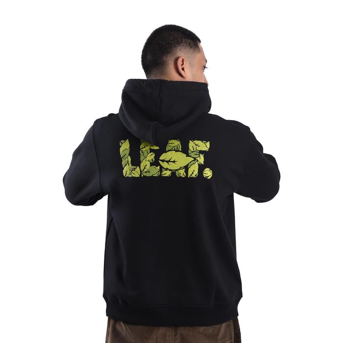 LEAF Leaves of Leaf Black Hoodie -AmanahJaminan