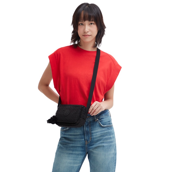 New Kipling - Tas Selempang Wanita - Abanu Signature Emb Original