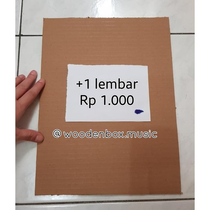 ><><><] Packing Kardus +1 Lembar, Lebih Tebal Aman