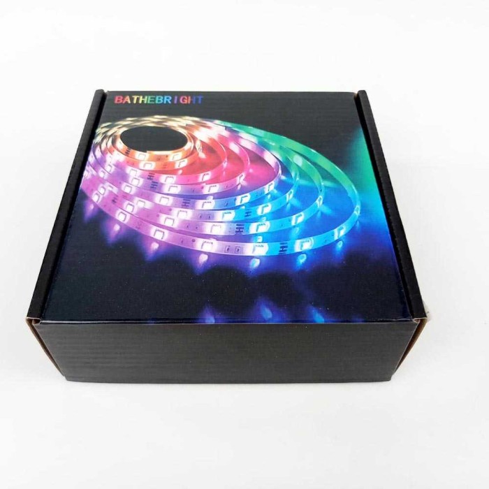 Serasiinspace Lampu Led Strip 1 Meter Setrip Rgb Smd 5050 Hias Ruangan Kamar Indoor Outdoor