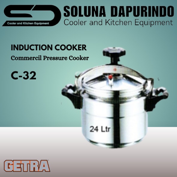 GETRA COMMERCIAL PRESSURE COOKER C-32