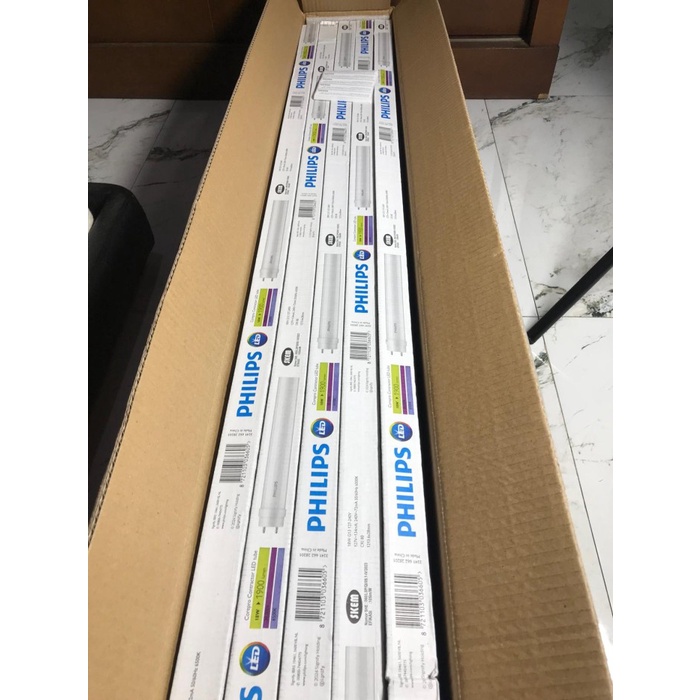 Philips Tl Led 18 Watt Ecofit Corepro Lampu Neon Led T8 18W 120Cm Putih