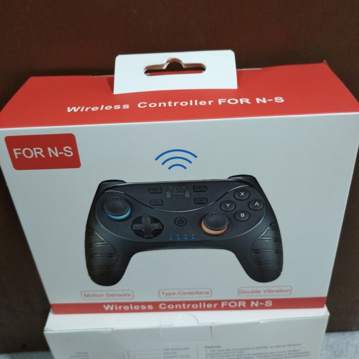 PROMO WIRELESS CONTROLLER NINTENDO SWITCH GAMEPAD KABEL USB C READY