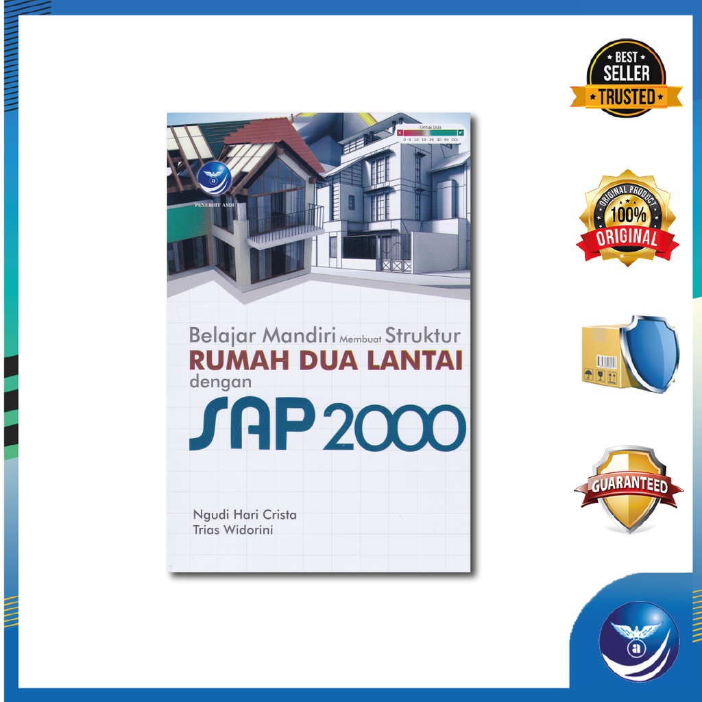 Buku Belajar Mandiri Membuat Struktur Rumah Dua Lantai Dengan SAP 2000