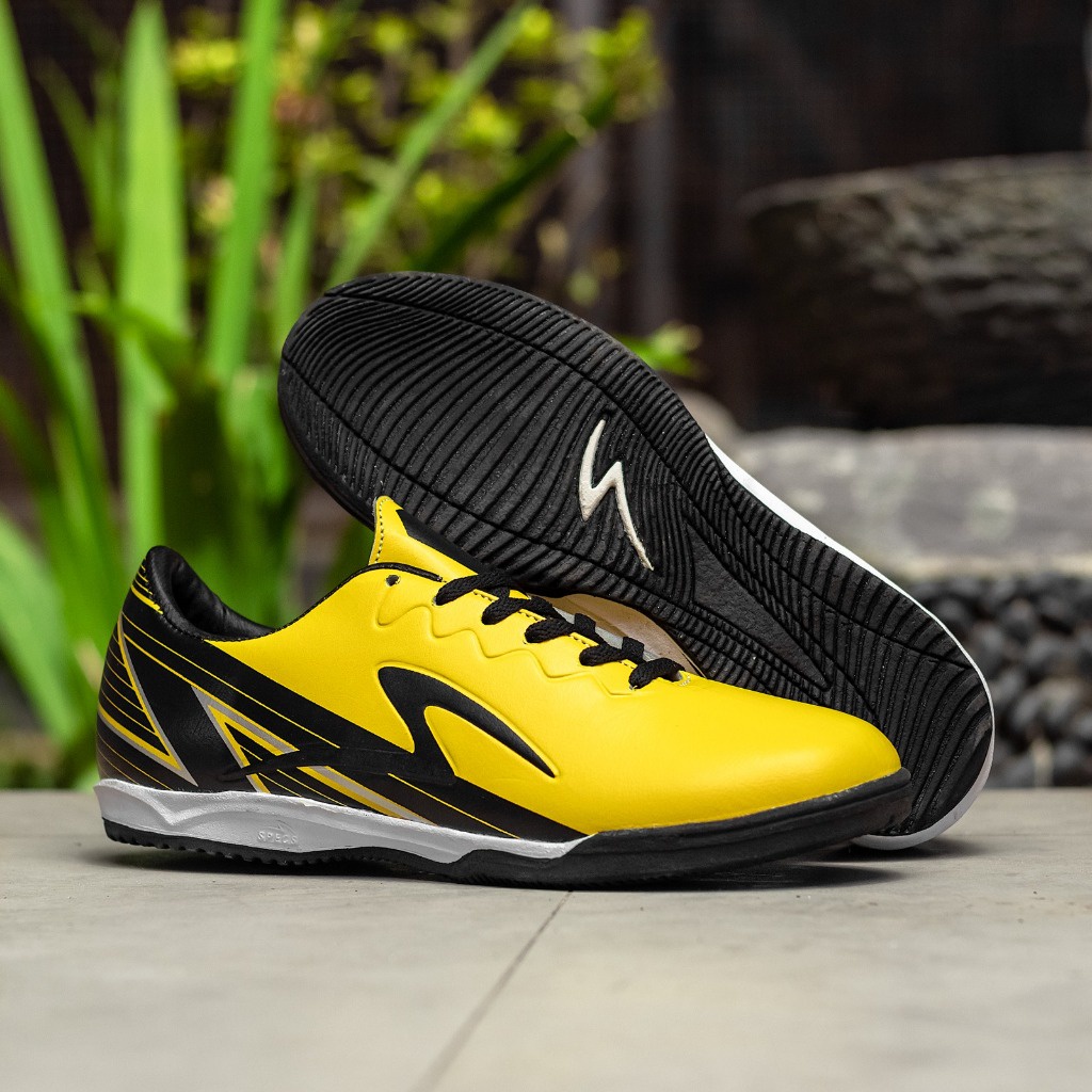 SPECS SEPATU FUTSAL LIGHTSPEED REBORN IN HIJAU STABILO SIZE 38 - 44