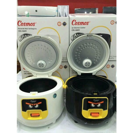 [ COSMOS ] RICE COOKER MINI COSMOS HARMOND CRJ 6601 - 0.8 LTR - PUTIH