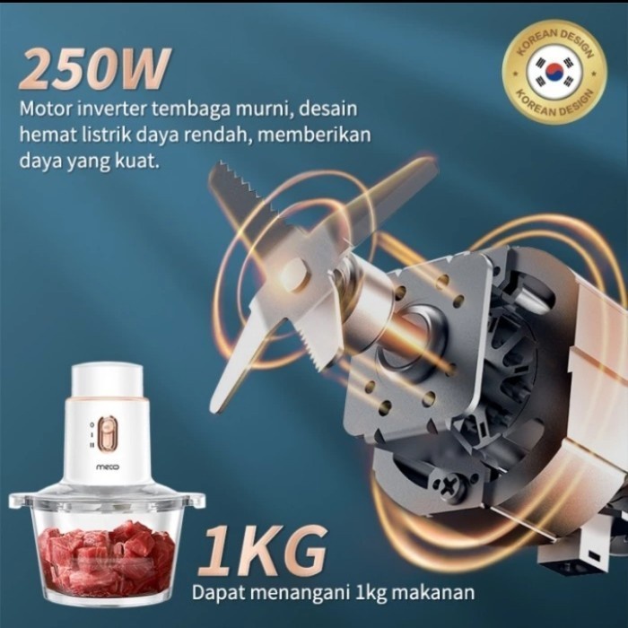 MECOO BLENDER BUMBU - MULTI BLENDER MINI MECOO 5 IN 1 CHOPPER