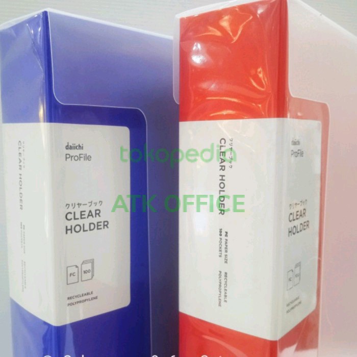 

Clear Holder F4 Daiichi 100 Pocket / Dokument Keeper F4 100 Daiichi