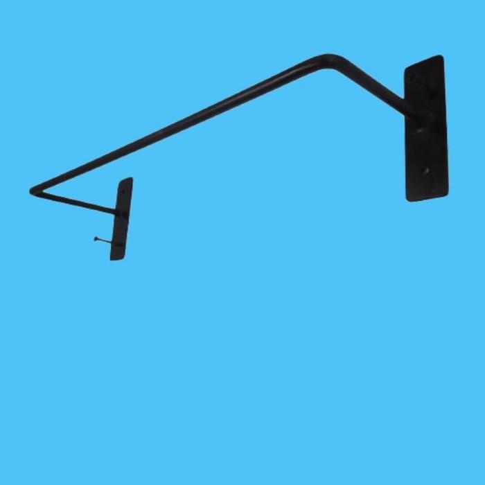 GANTUNGAN BAJU TEMPEL DINDING BESI