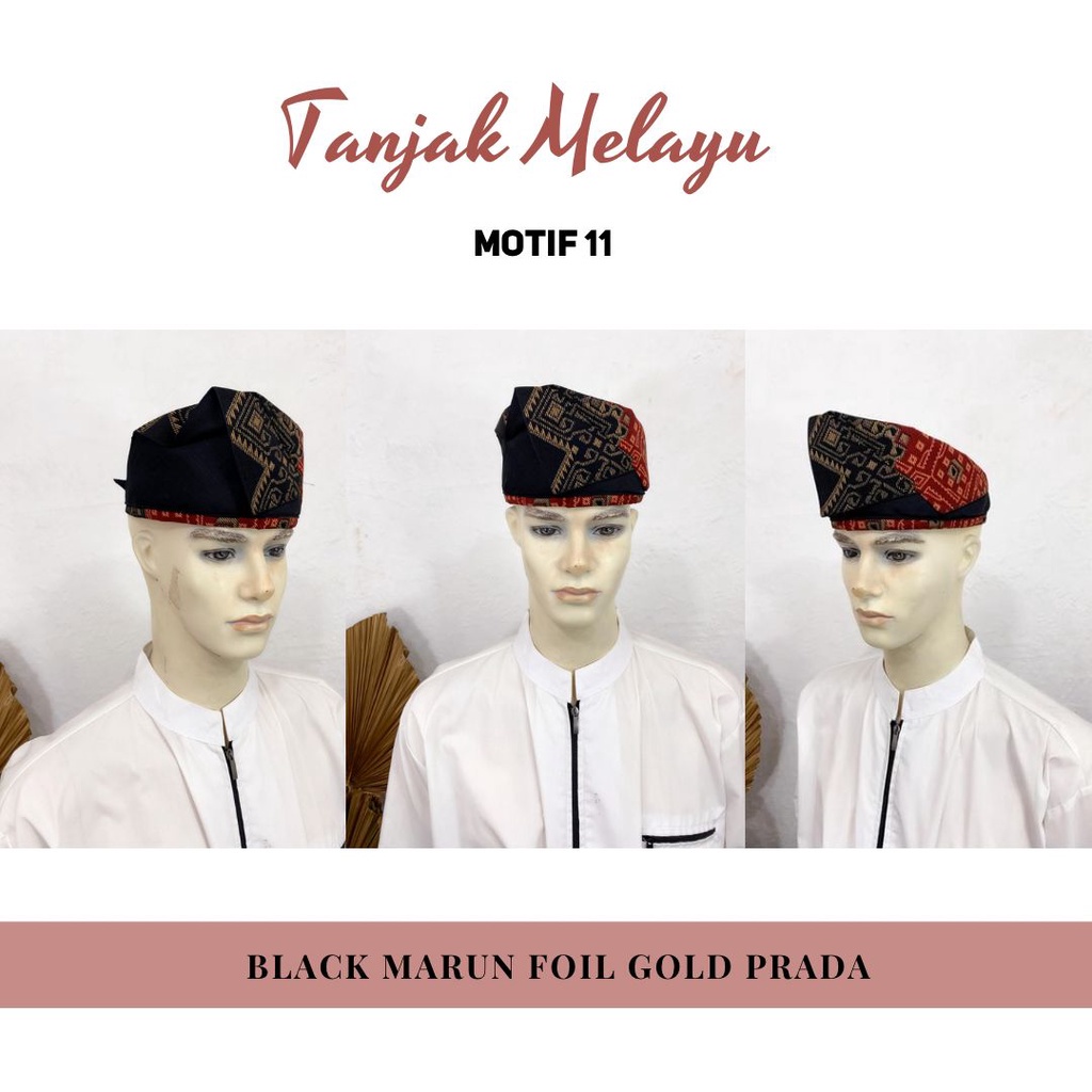 SC Grosir Terlaris Premium Iket Kepala Melayu Lacak Jambi Tanjak Tekuluk