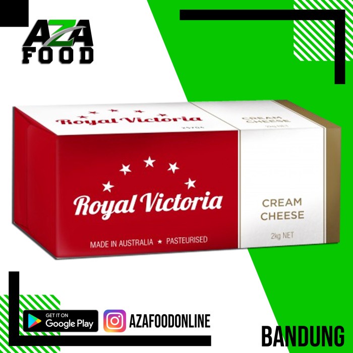 

Royal Victoria Cream Cheese 2 Kg Promo