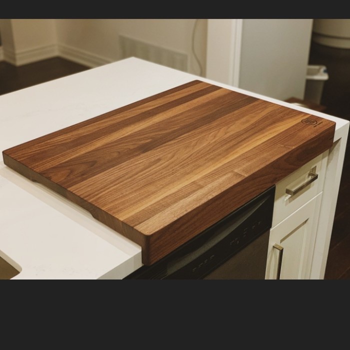 NEW PASTRY BOARD TALENAN KUE KAYU BESAR60X50 SIAP KIRIM