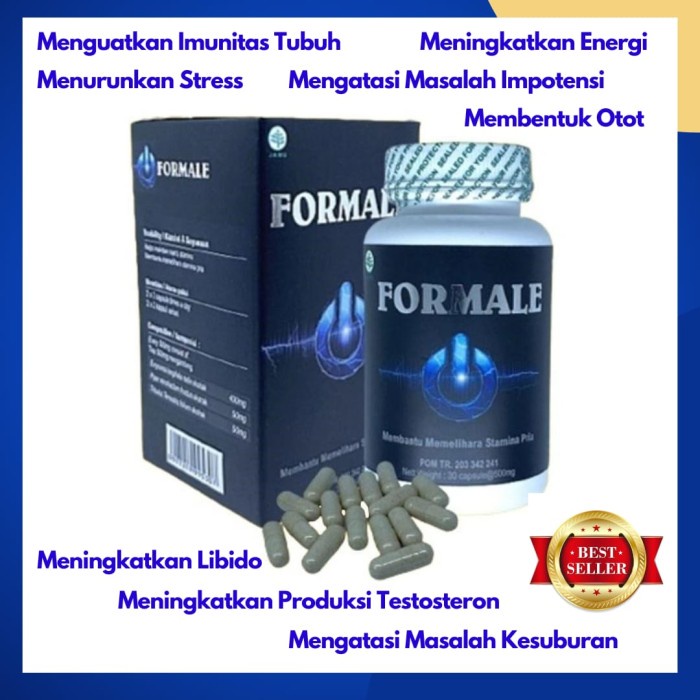 FORMALE OBAT KUAT HERBAL PRIA DEWASA TAHAN LAMA ORIGINAL