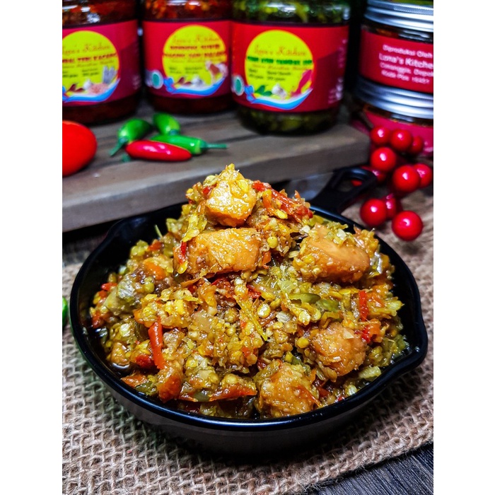 

sambal rawit ikan asin jambal