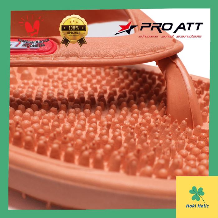 Sandal ATT Jepit Rematik Wanita Pria / Sandal Duri Kesehatan - ATT ABLJ 100 Sendal Karet