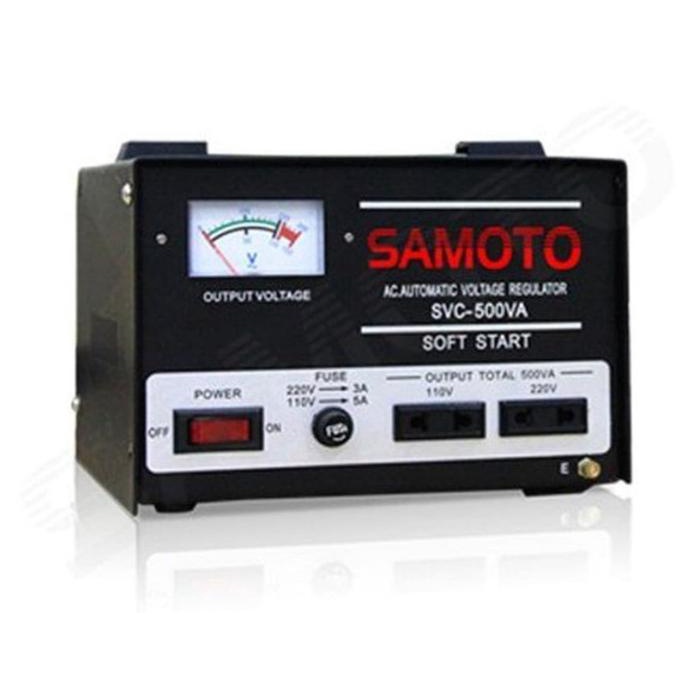 Promo Stabilizer Samoto Svc-500N Listrik Smt Svc Avr 500N 500Va