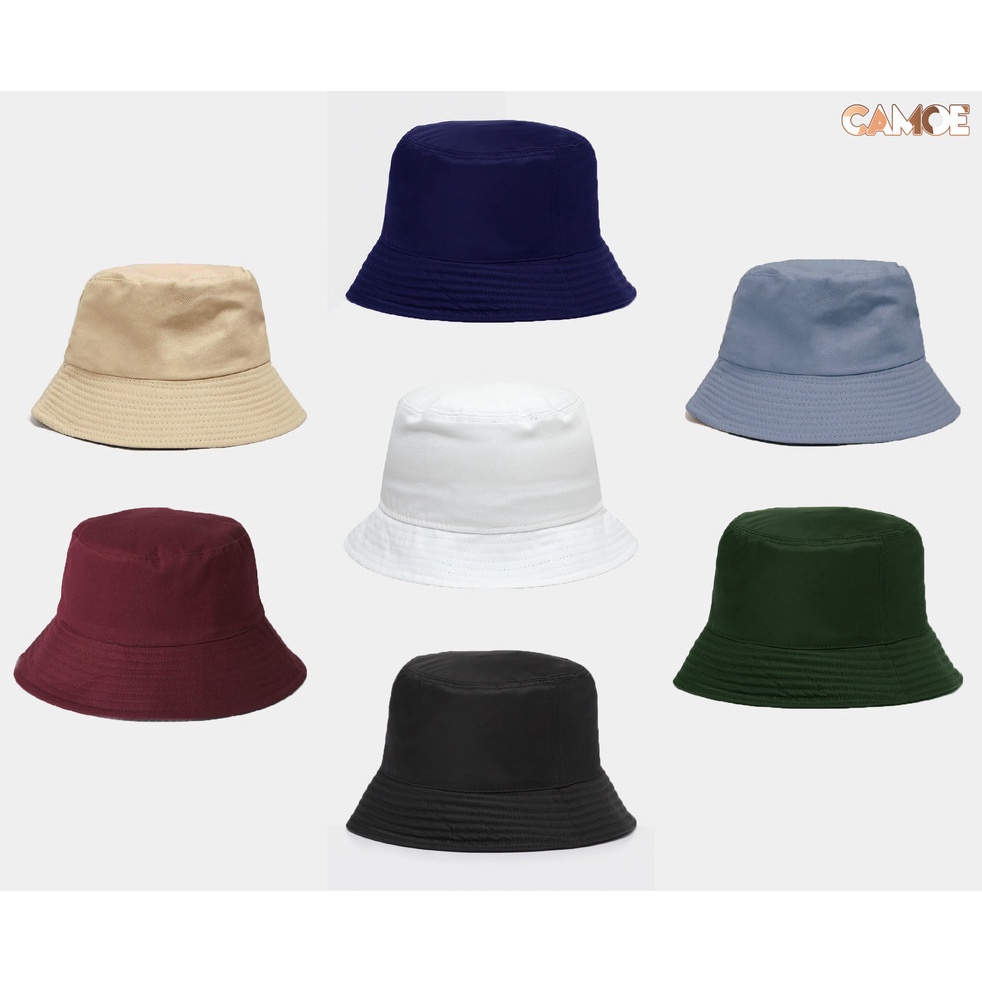Topi Bucket Hat Logo mangkok ayam jago