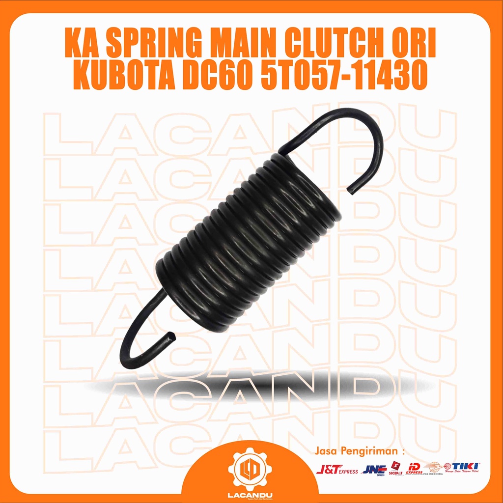 KA SPRING MAIN CLUTCH ORI KUBOTA DC60 5T057-11430 FOR COMBINE HARVESTER LACANDU PART