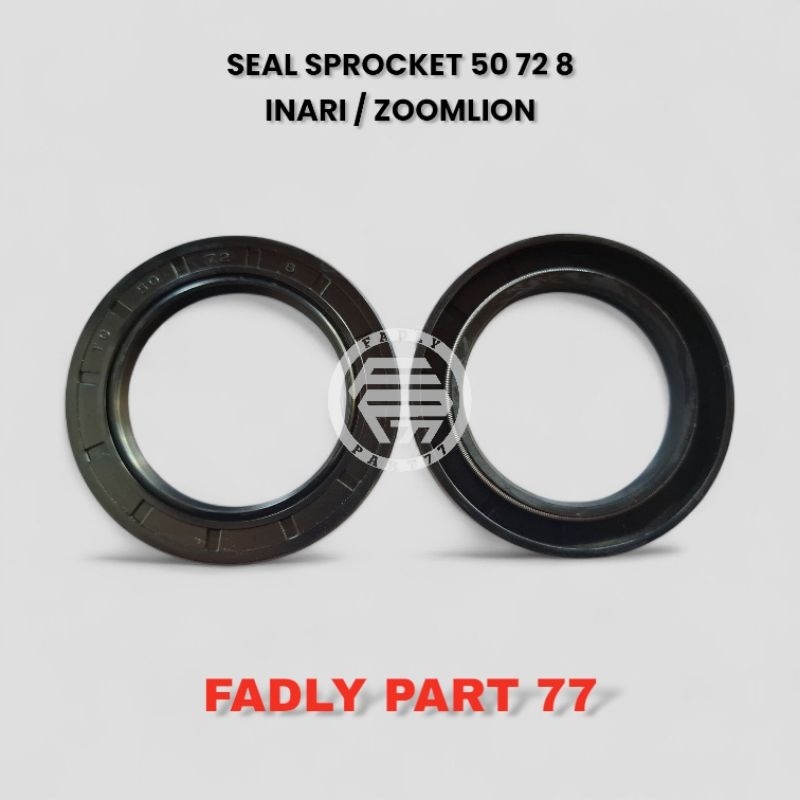SEAL SPROCKET 50 72 8 COMBINE HARVESTER INARI / ZOOMLION