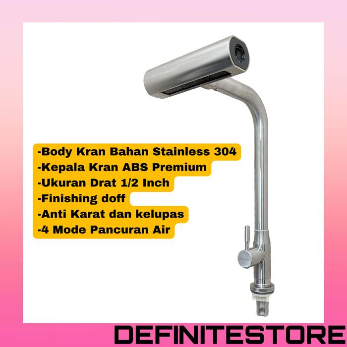 Terbaik Kran Cuci Piring Kran Dapur Kran Sink 4 Way Air Terjun Kran Angsa Keran Cuci Piring Keran