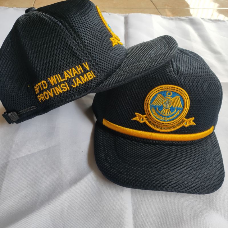 Topi Kemenhub / Topi Dishub / Topi Perhubungan / Topi Perhubungan Golongan 2 / Topi Perhubungan