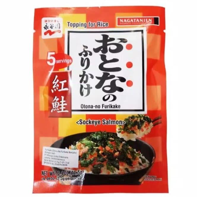 

Kuliner.Kita Nagatanien Otonano Furikake Topping Sockeye Salmon 11-5 Gr Abon Jepang
