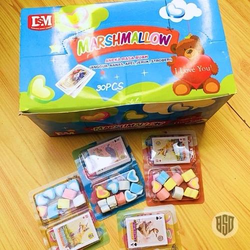 

Kuliner.Kita Marsmallaw Kartu Aneka Rasa Isi 30Pcs