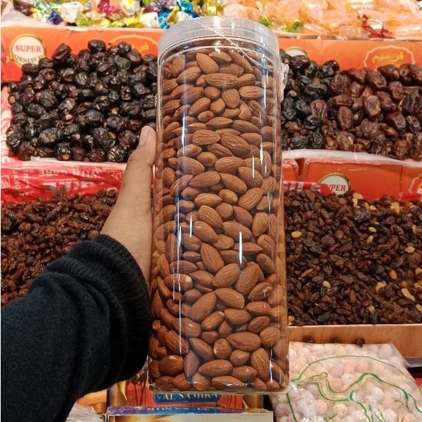 

Kuliner.Kita Kacang Almond Kupas 1Kg/Kacang Almond Kemasan Tabung
