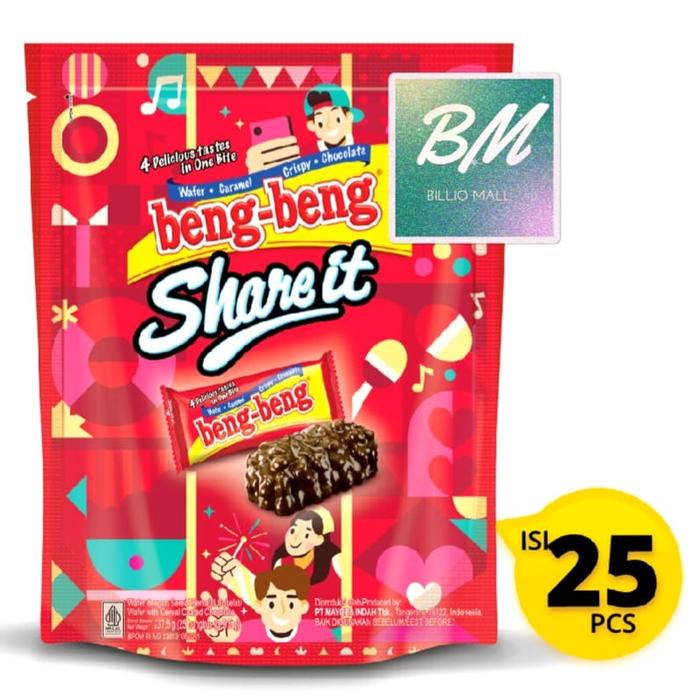 

Kuliner.Kita Beng-Beng Share It Festive 1 Pack (Isi 25 Pcs)