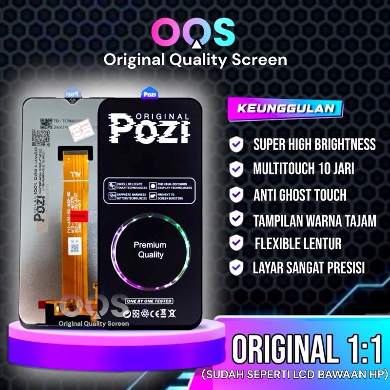 LCD SAMSUNG A02 A022 / A12 A125 / A127 / A326 / M02 M022 / M127 / M326 / F127 ORIGINAL MEETOO / POZI