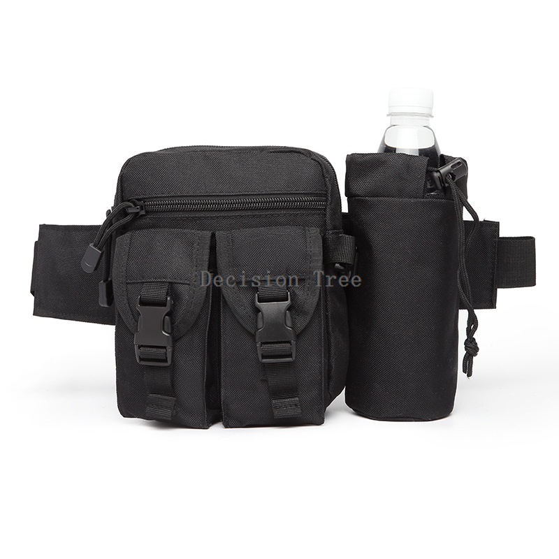 2025 outdoor running sports bag fanny pack tactical water bottle fanny pack feature phone bag