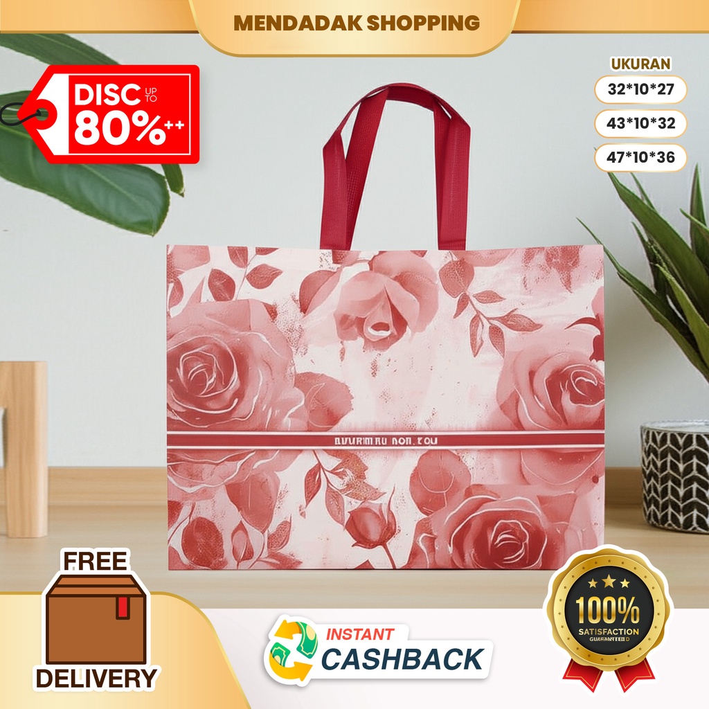 

Souvenir - Tas Spunbond - Totebag Wanita - Tas Belanja - Tas Jinjing - Totebag - Tas Jinjing Wanita - Tas Hampers - Tas Murah - Tas Souvenir - Tas Lipat - Goodie Bag - Tas Ulang Tahun - Kantong Belanja - Tas Hampers - Tas Kado - Souvenir Pernikahan