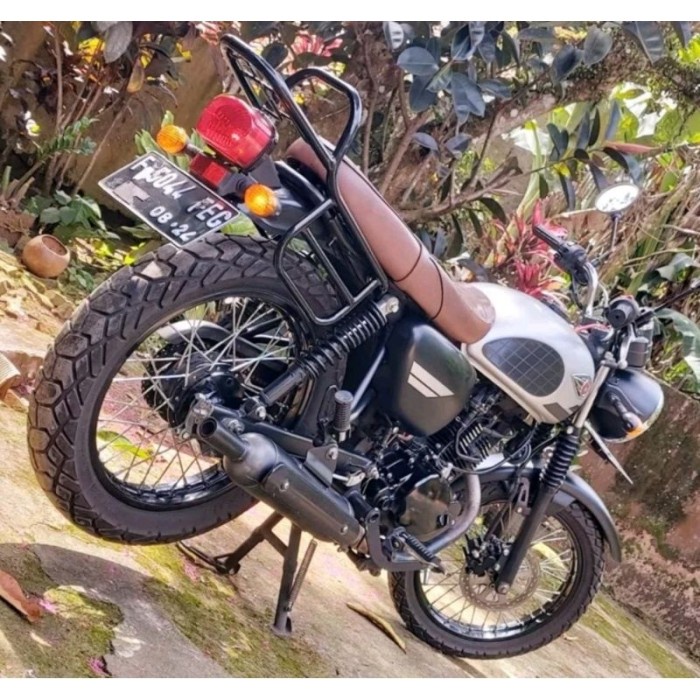 [Expert] BEHEL BELAKANG KAWASAKI W175 BRACKET BREKET W 175 Behel W175 Rak