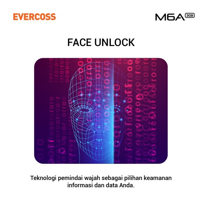 (Expert) EVERCOSS M6A (3GB) - RAM 3GB / ROM 16GB