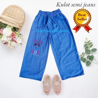 Gemyz- CELANA KULOT JEANS ANAK 4-13 TAHUN / KULOT LOL JEANS / BAWAHAN ANAK PEREMPUAN