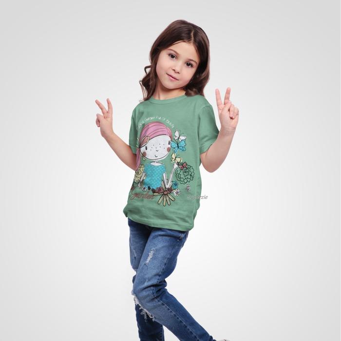 Lucika- Kaos Princess Anak Cewek pusat reseller kaos anak bandung baju anak cewek GARDEN PRINCES