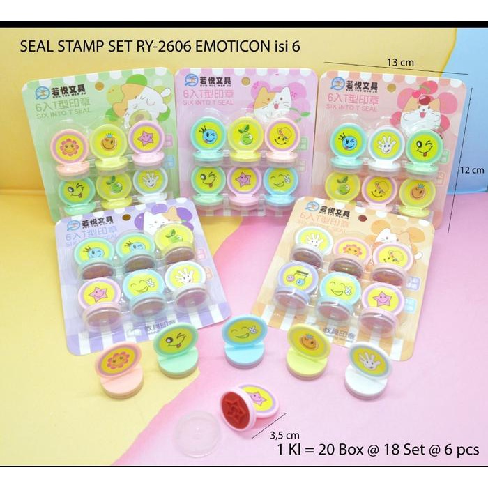 

$$$$] stempel anak isi 6 beny ry 2606 mei 2023 emoticon