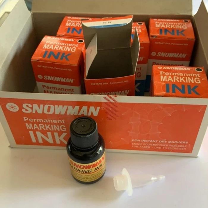 

*#*#*#] tinta spidol permanen snowman satuan mig 20