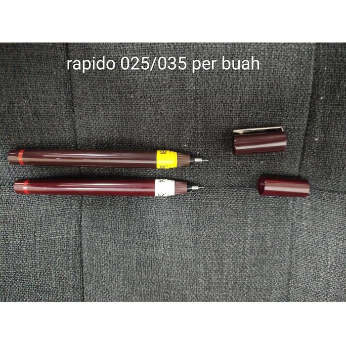 

langsung order saja] rapido isograph rotring 025 atau 035 satuan 0.25 atau 0.35