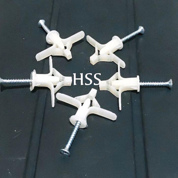 Sudimampir Fisher Gipsum+Sekrup , Fisher Gypsum+Screw , Fisher Kupu-Kupu , Viser Gipsum+Sekrup ,