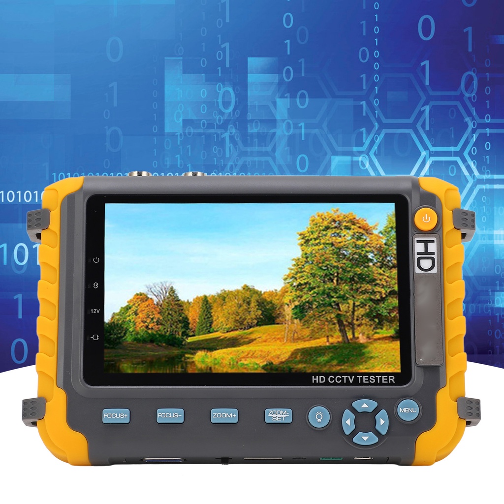 CCTV Tester Camera Tester CCTV Tester 5 Inch 8MP VGA HD Input Analog Video Monitor AHD TVI CVI Camer