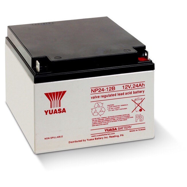 [Expert] Aki Battery Kering Yuasa NP24-12B 12V 24Ah, Yuasa Battery 12V 24Ah