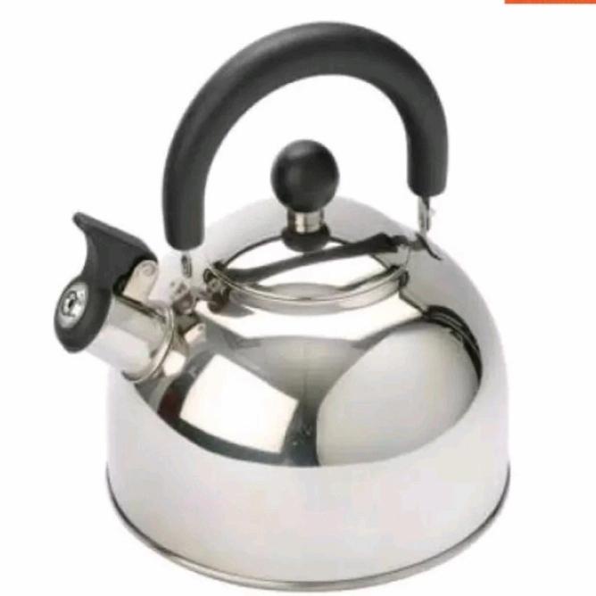 Teko Stainless Bunyi Utu 3 Liter / Teko Siul / Ceret / Kettle Bunyi