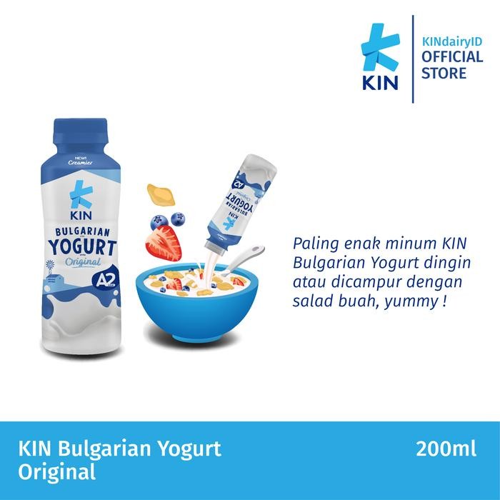 

SALE TERHOTT KIN BULGARIAN YOGURT ORIGINAL (24 X 200 ML) READYY