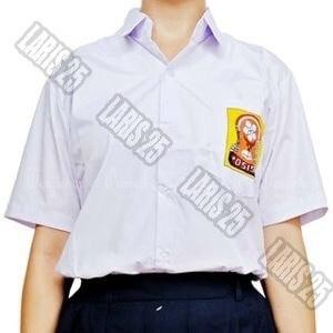 BERGARANSI BAHAN KAIN ATASAN SERAGAM SEKOLAH TERLARIS KATUN MIKROTEX KAIN PUTIH