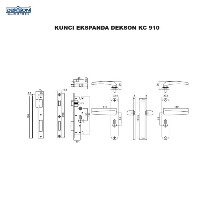 (Expert) Kunci expanda Dekkson KC-DKS-909