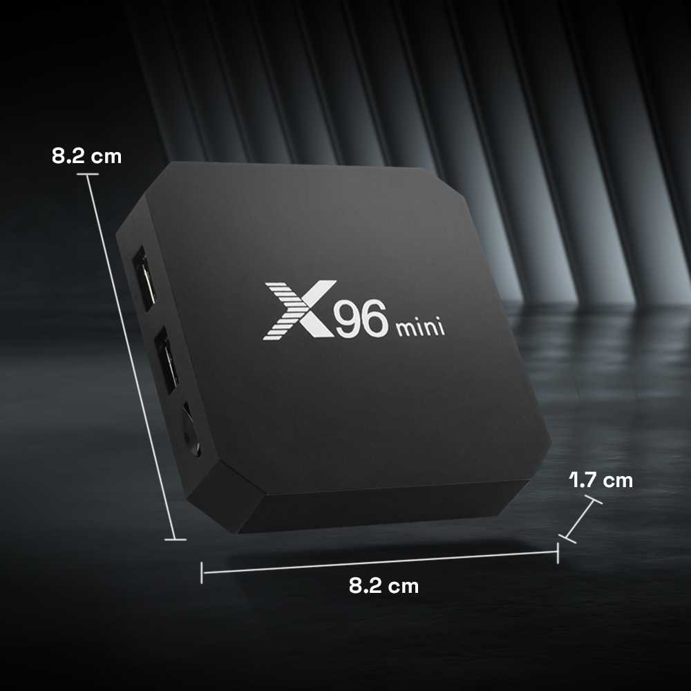 Mini Smart TV Box Android 9 DDR3 1GB 8GB X96