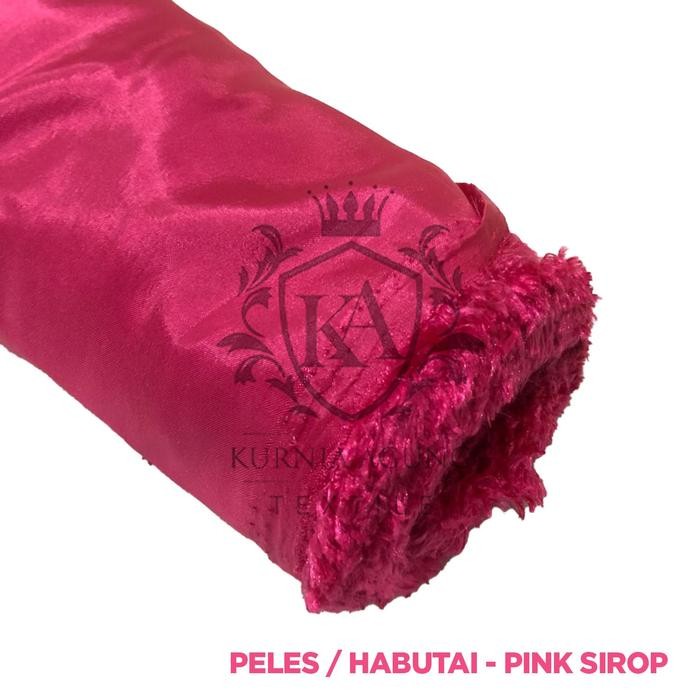 PROMO Kain Peles Furing Per Meter Abutai Habutai Abutai Dekorasi