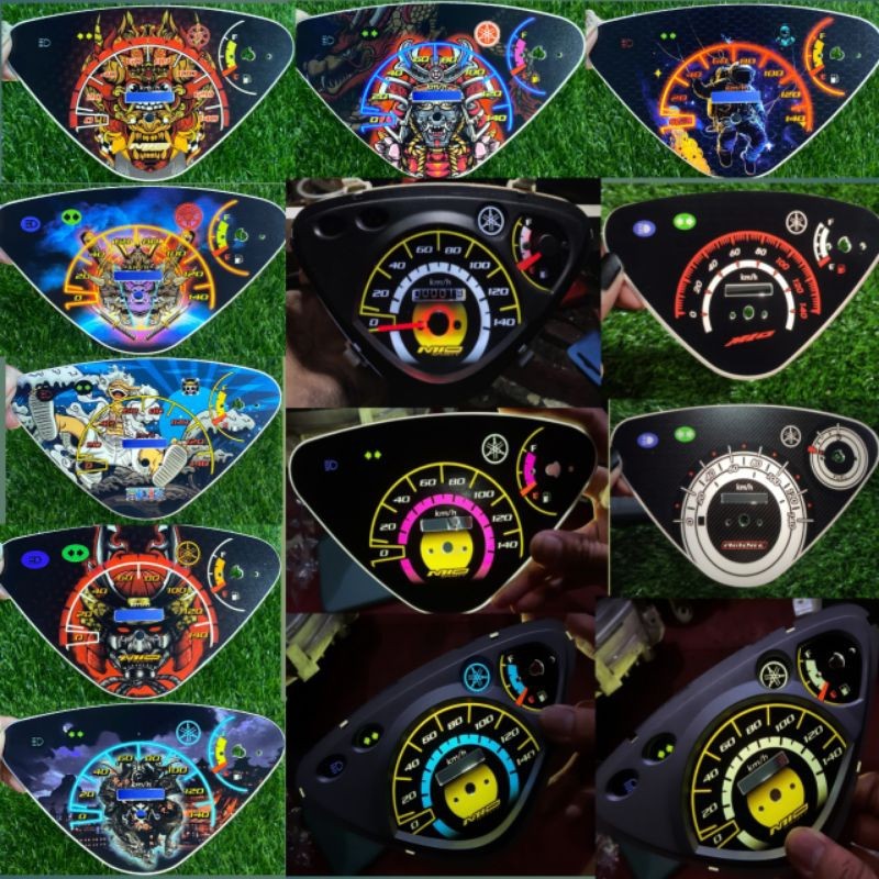 Panel Speedometer Mio Papan Speedometer Mio Custom Spidometer Mio Papan Speedo Mio Papan Spido Mio
