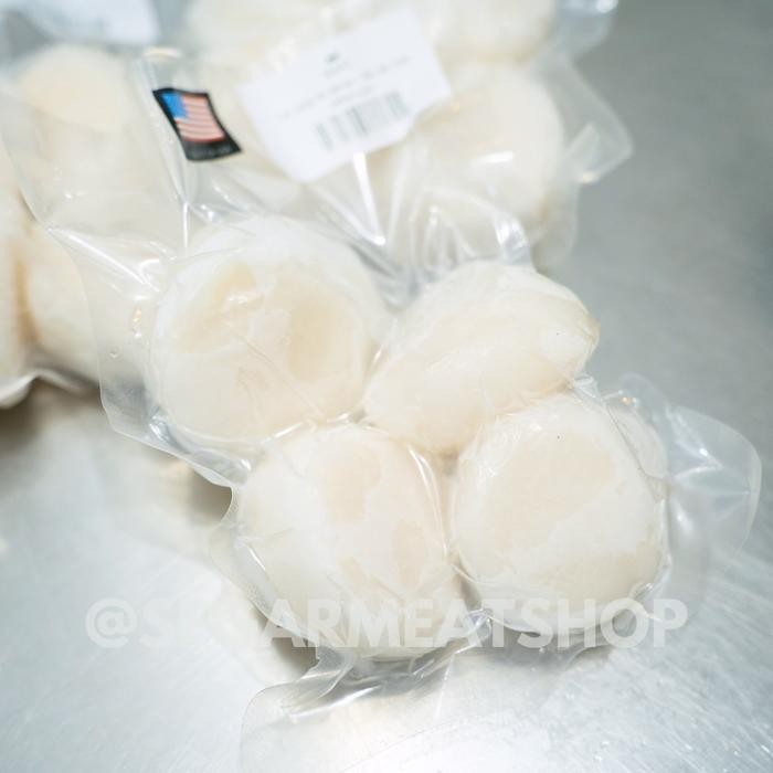 

BisaInstan- FROZEN US PREMIUM SCALLOP JUMBO IMPOR IQF 5 pcs - 200gr/pack
